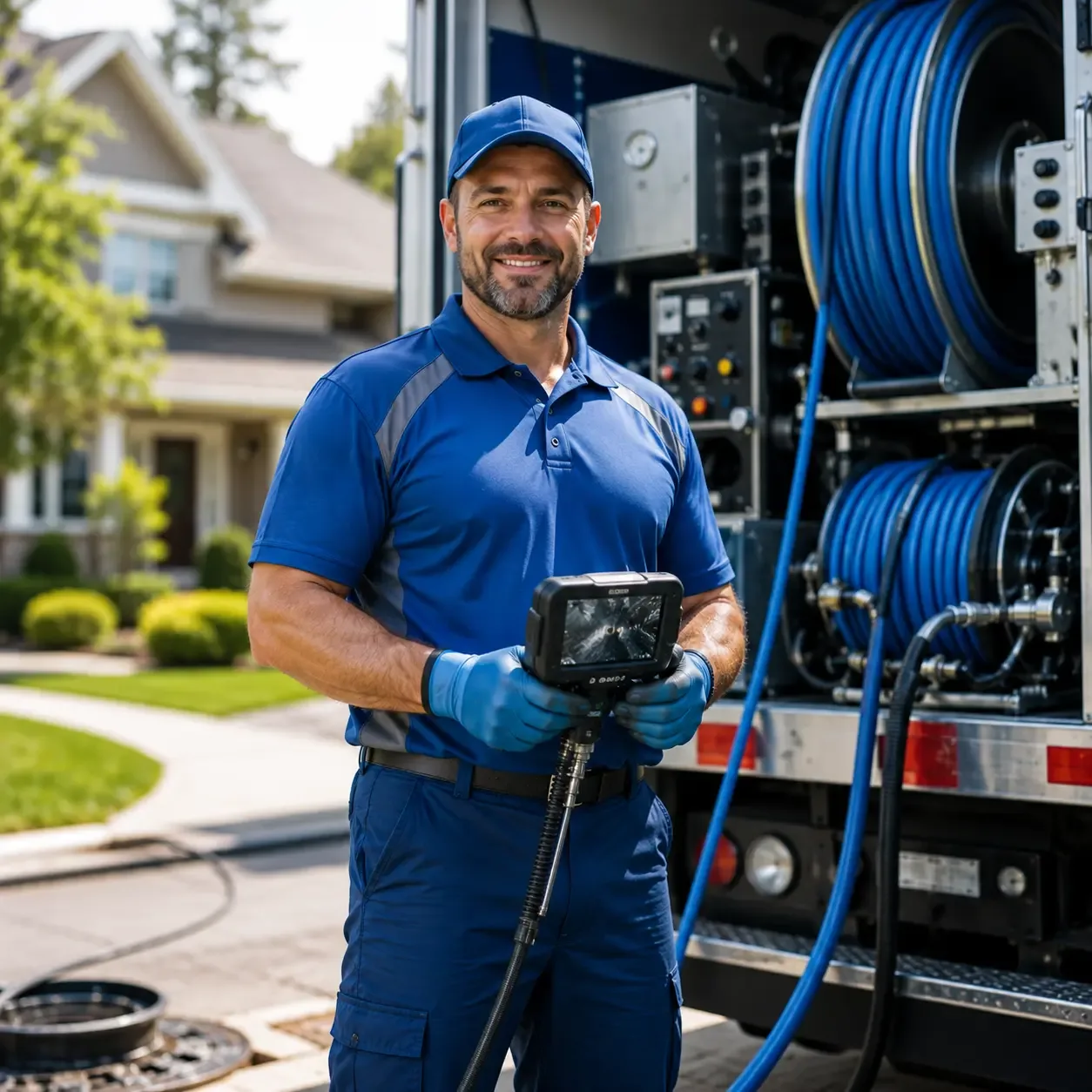 Local outdoor drain cleaning specialists in Myerstown, PA